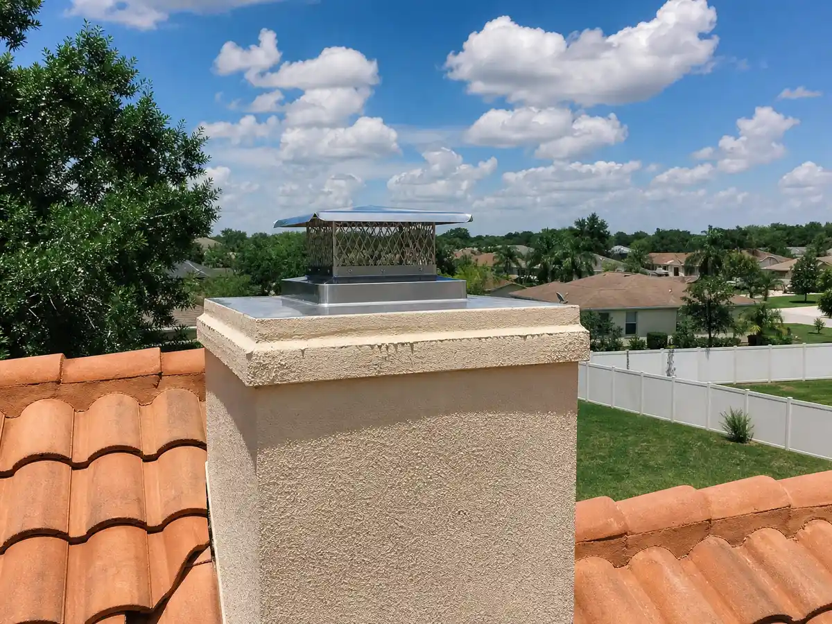 Swept fireplace back in service — completed job in Lakeland, FL